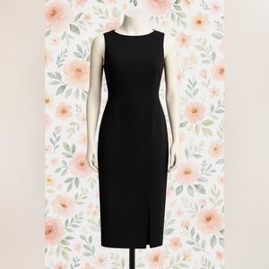BCBG Maxazria Black Dress 2 with slit